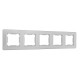Рамка на 5 постов Arte Milano am-502.16 502.16-5.silver