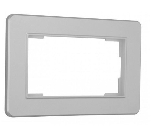 Рамка для двойной розетки Arte Milano am-502.16 502.16-double.silver