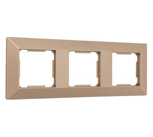 Рамка на 3 поста Arte Milano am-503.03 503.03-3.shampan