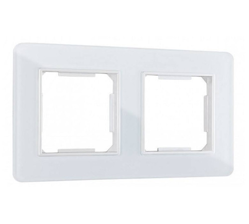 Рамка на 2 поста Arte Milano am-503.14 503.14-2.white