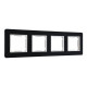 Рамка на 4 поста Arte Milano am-503.14 503.14-4.black
