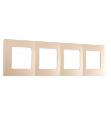 Рамка на 4 поста Arte Milano am-517.17 517.17-4.shampan