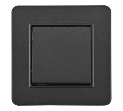 Выключатель одноклавишный Arte Milano SET16-1 SET16-1-30-1 black