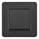 Выключатель одноклавишный Arte Milano SET16-1 SET16-1-30-1 black