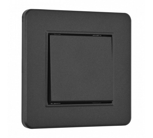 Выключатель одноклавишный Arte Milano SET16-1 SET16-1-30-1 black