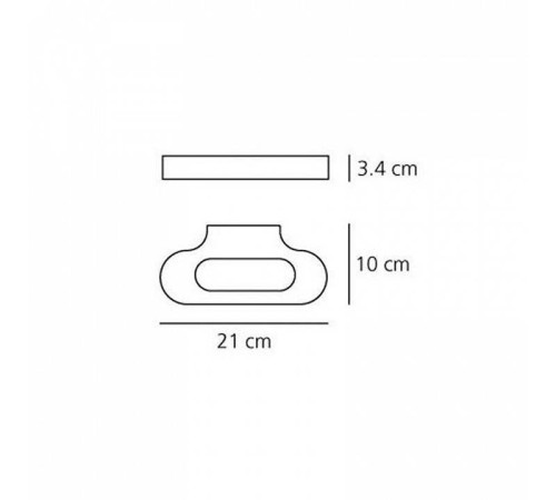 Накладной светильник Artemide 0613020A