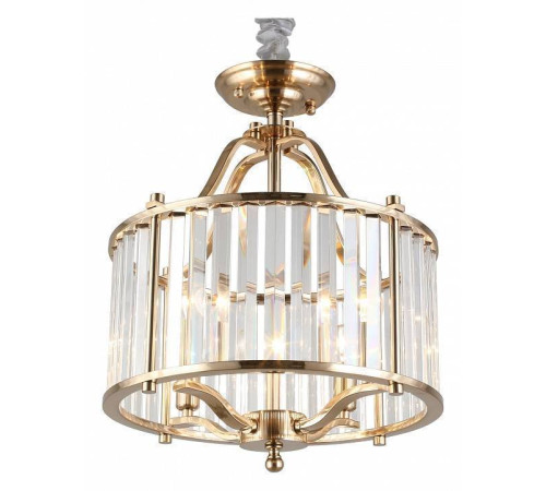 Подвесной светильник Aployt Romen хром 4 лампы APL.809.03.04