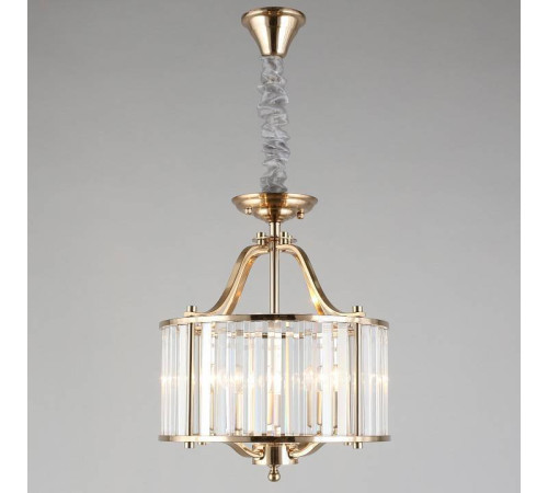 Подвесной светильник Aployt Romen хром 4 лампы APL.809.03.04