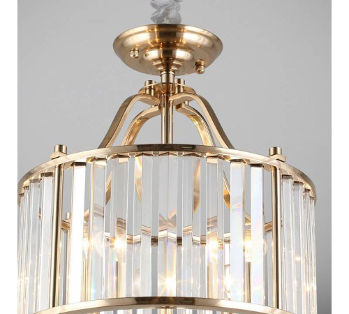 Подвесной светильник Aployt Romen хром 4 лампы APL.809.03.04