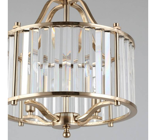 Подвесной светильник Aployt Romen хром 4 лампы APL.809.03.04