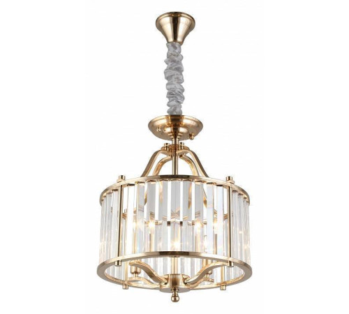 Подвесной светильник Aployt Romen хром 4 лампы APL.809.03.04