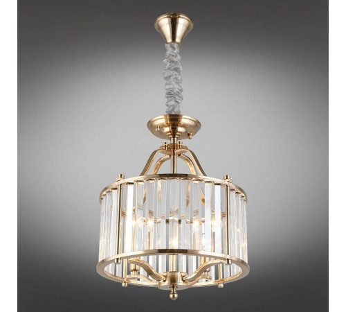 Подвесной светильник Aployt Romen хром 4 лампы APL.809.03.04