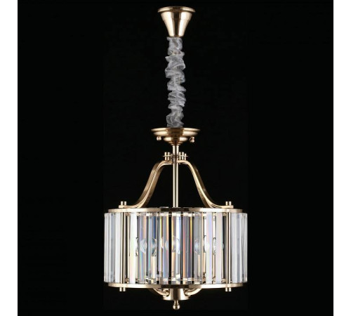 Подвесной светильник Aployt Romen хром 4 лампы APL.809.03.04