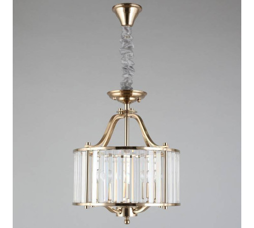 Подвесной светильник Aployt Romen хром 4 лампы APL.809.03.04