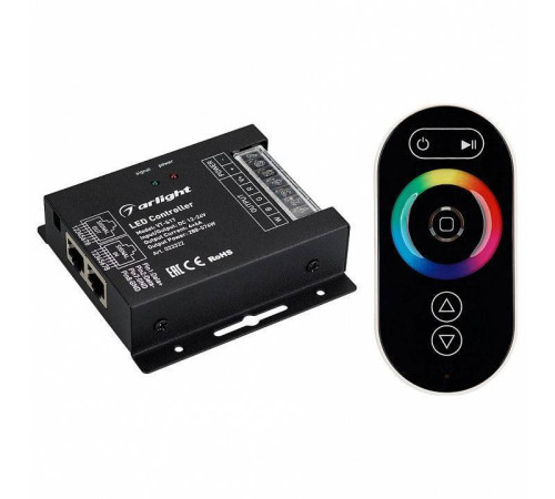 Контроллер-регулятор цвета RGBW с пультом ДУ Arlight VT-S17 023322