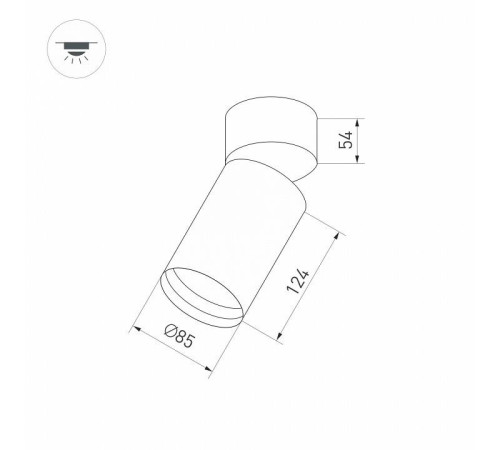 Накладной светильник Arlight POLO 024382(1)