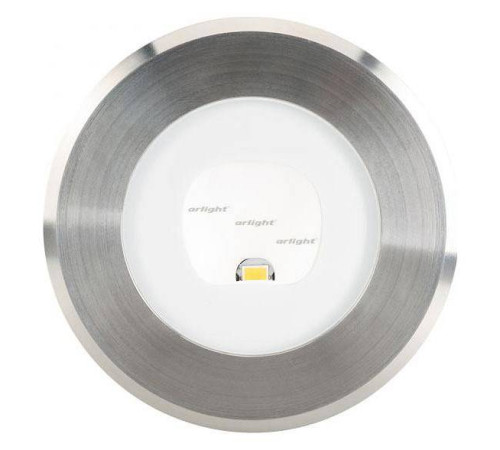 Встраиваемый в дорогу светильник Arlight LTD-GROUND-TILT-R80-9W Warm3000 (SL, 60 deg, 230V) 024950