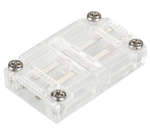 Соединитель лент линейный жесткий Arlight 027067