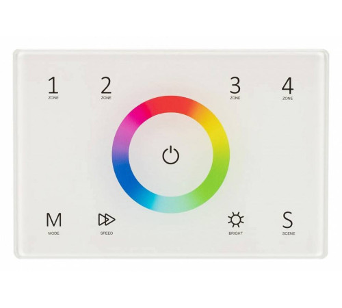 Панель-регулятора цвета RGB сенсорная встраиваемая Arlight SMART 28402
