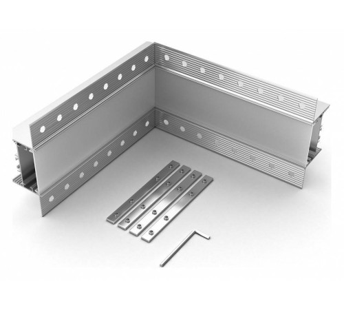 Соединитель угловой L-образный накладной Arlight S-LUX 030103