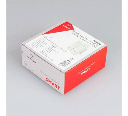 Панель-диммер сенсорный встраиваемый Arlight SMART 034781