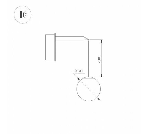 Бра Arlight BEADS 037065