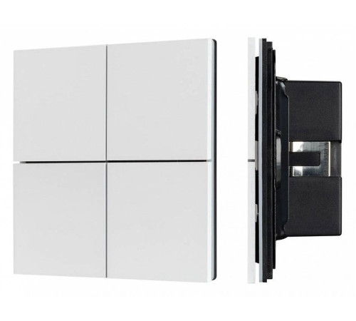 Панель-диммер клавишный встраиваемый Arlight KNX 038365