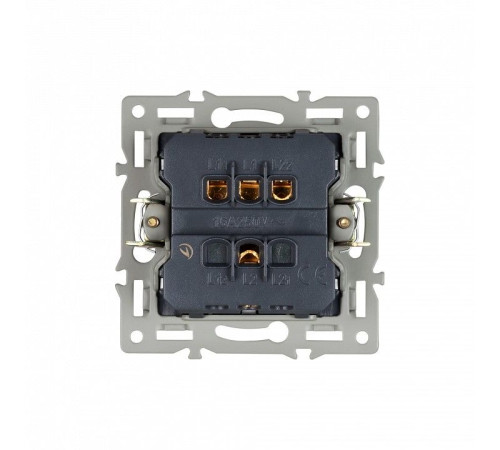 Выключатель двухклавишный без рамки Arlight SWT 043726