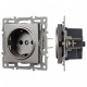 Розетка с заземлением, без рамки Arlight SCT 043732