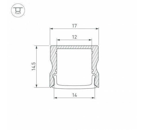 Профиль универсальный Arlight ARH-LINE 044262