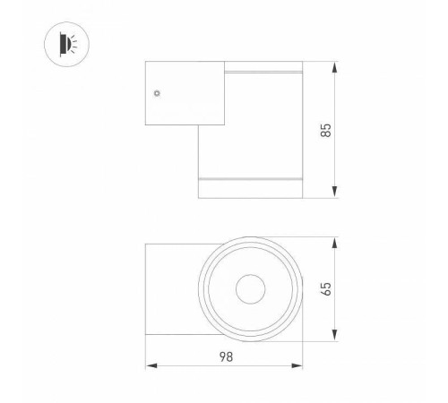 Светильник на штанге Arlight LGD-RAY 044852