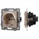 Розетка с заземлением, без рамки Arlight SCT 049817