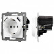 Розетка с заземлением и 2хUSB type A, без рамки Arlight SCT 049818