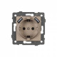 Розетка с заземлением и 2хUSB type A, без рамки Arlight SCT 049821