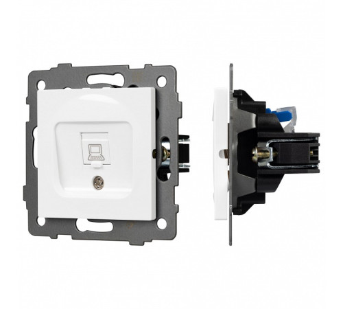 Розетка Ethernet RJ-45 и со шторками, без рамки Arlight SCT 049842