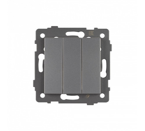 Выключатель трехклавишный без рамки Arlight SWT 049898