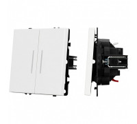 Выключатель двухклавишный без рамки Arlight SWT 054239