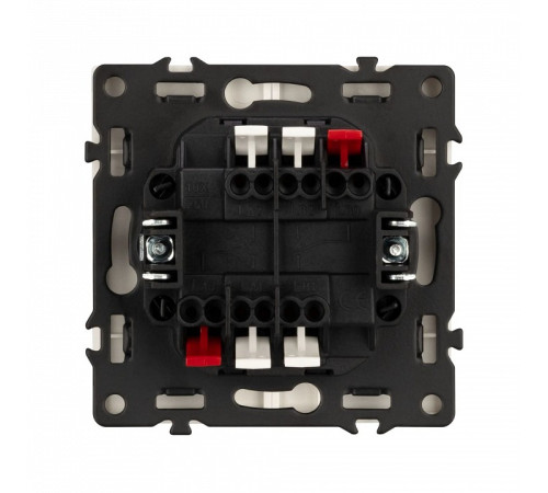 Выключатель проходной двухклавишный без рамки Arlight SWT 054240