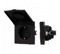 Розетка влагозащищенная с заземлением с крышкой, без рамки Arlight SCT 054281