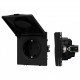 Розетка влагозащищенная с заземлением с крышкой, без рамки Arlight SCT 054281