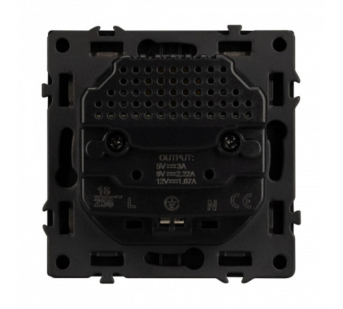 Розетка с заземлением и 2хUSB type A, без рамки Arlight SCT 054285