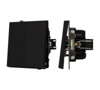 Выключатель двухклавишный без рамки Arlight SWT 054544