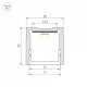 Профиль накладной Arlight SLIM 061370