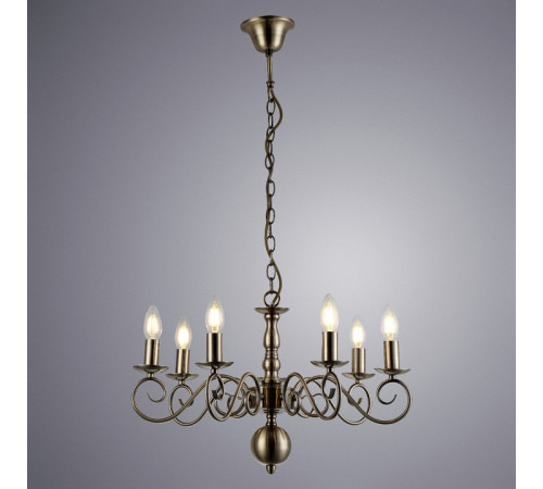 Подвесная люстра Arte Lamp 1129 A1129LM-7AB