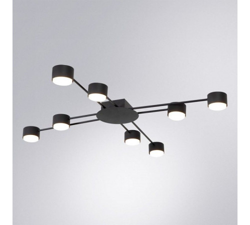 Потолочная люстра Arte Lamp TRACY 8 ламп A1527PL-8BK