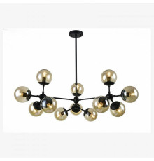 Люстра на штанге Arte Lamp Bolla 12 ламп A1664SP-12BK