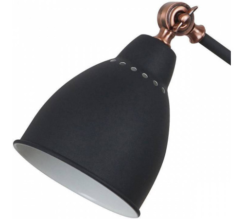 Настольная лампа офисная Arte Lamp Braccio A2054LT-1BK