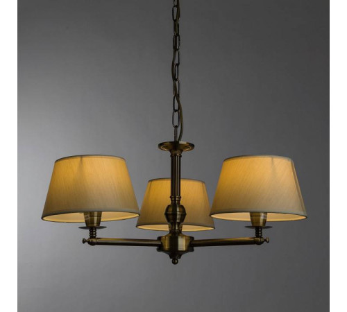 Подвесная люстра Arte Lamp York 3 лампы A2273LM-3AB
