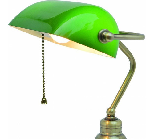 Настольная лампа офисная Arte Lamp Banker A2492LT-1AB