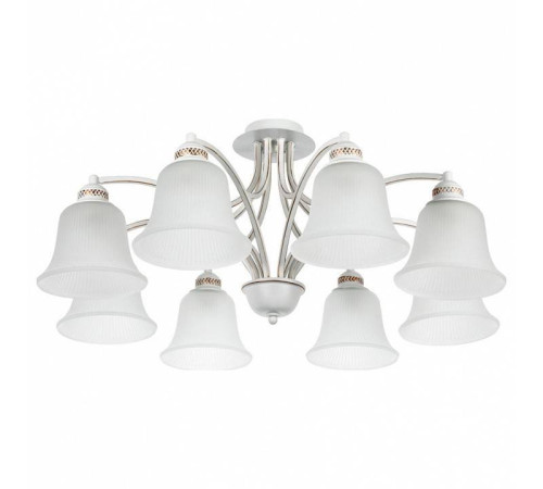 Потолочная люстра Arte Lamp Emma 8 ламп A2713PL-8WG